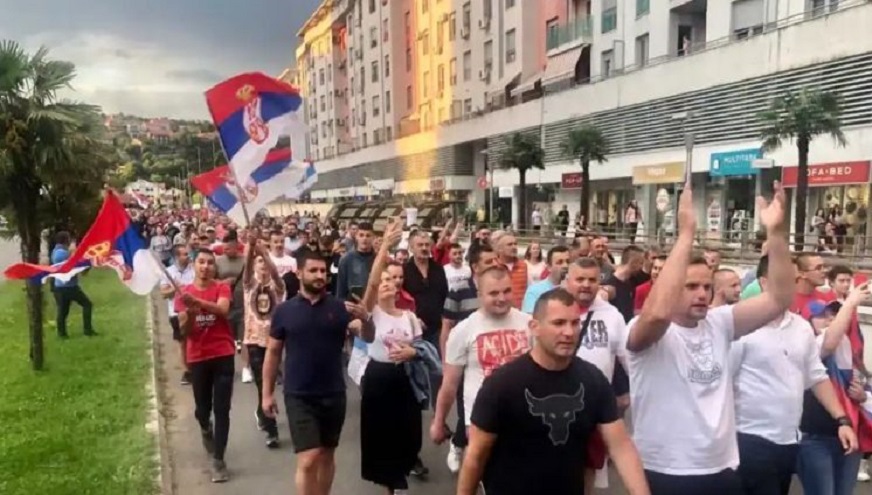 Tubime ne Mal te Zi ne mbeshtetje te serbeve ne Kosove